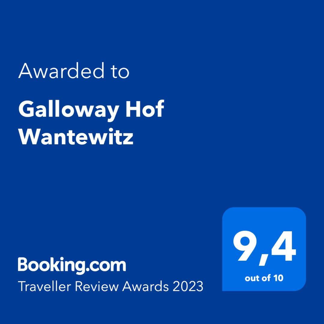 Galloway Hof Wantewitz Priestewitz Exteriér fotografie
